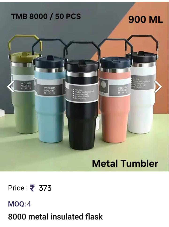 Metal Insulated Flask Water Bottle