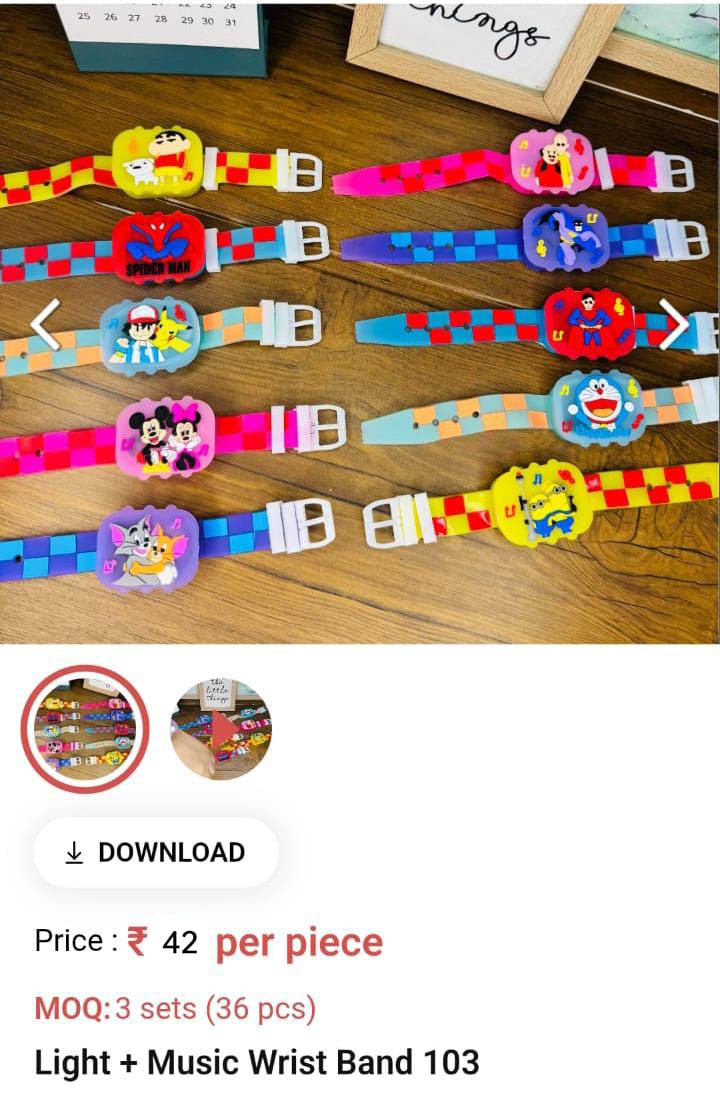 Light Music Wrist Band