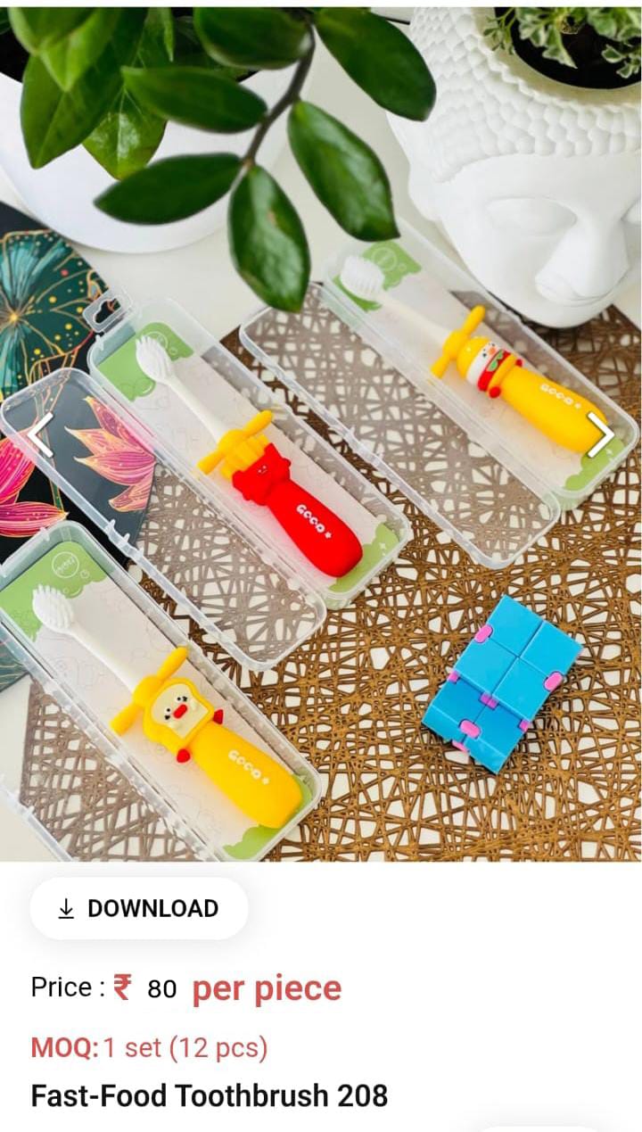 Fast Food Toothbrush