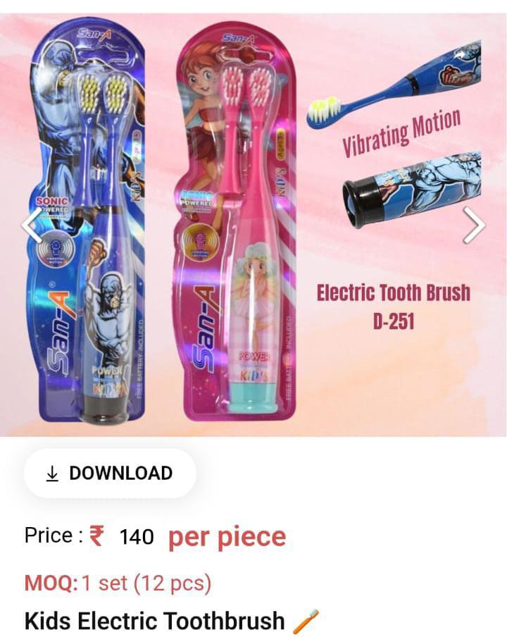 Kids Electric Toothbrush