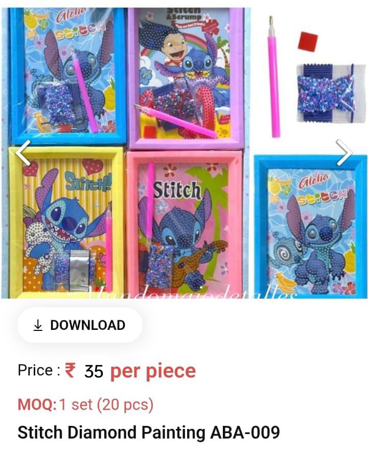 Stitch Diamond Painting