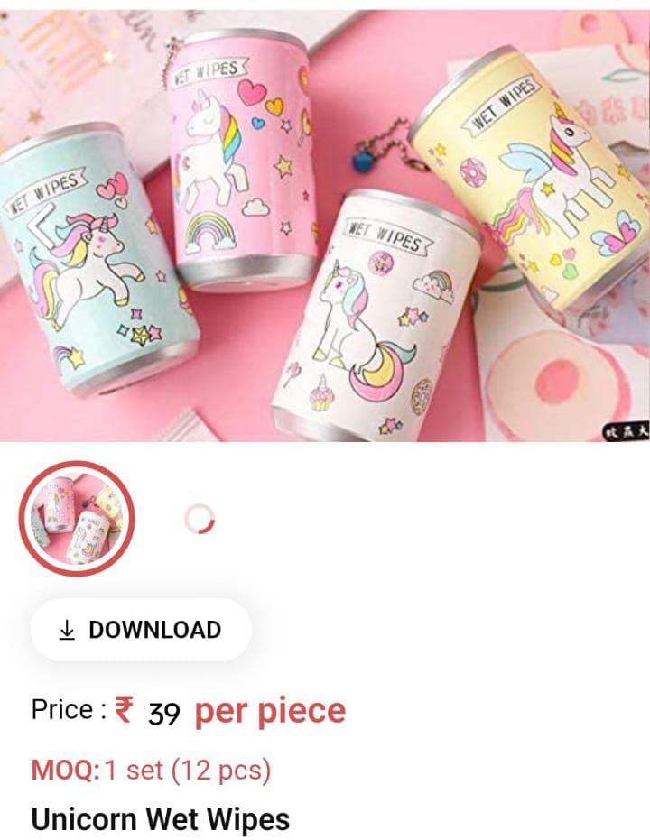 Unicorn Wet Wipes