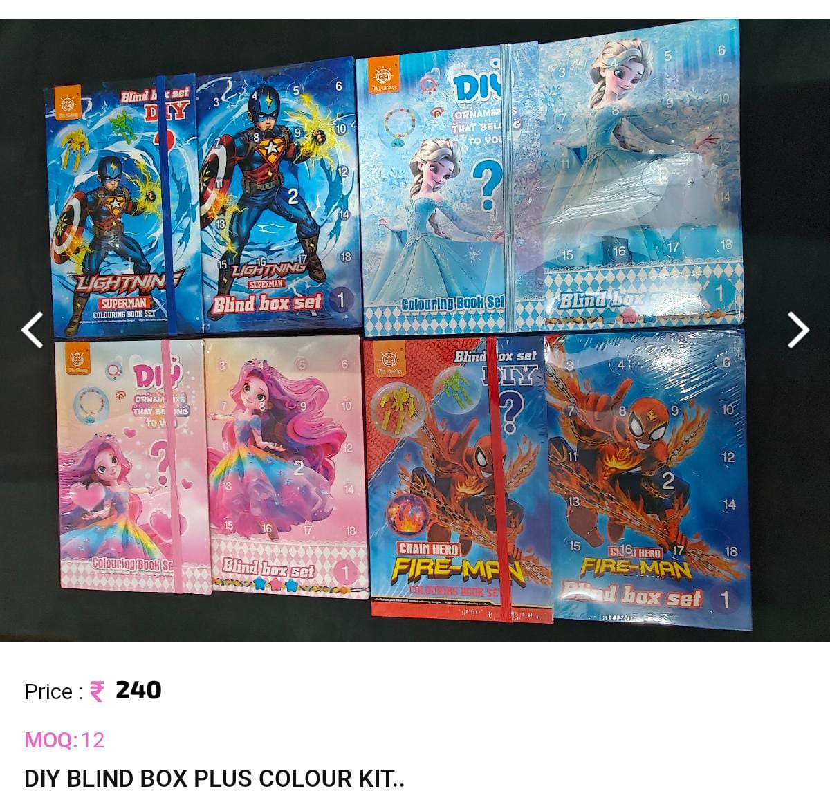 Diy Blind Box Plus Colour Kit