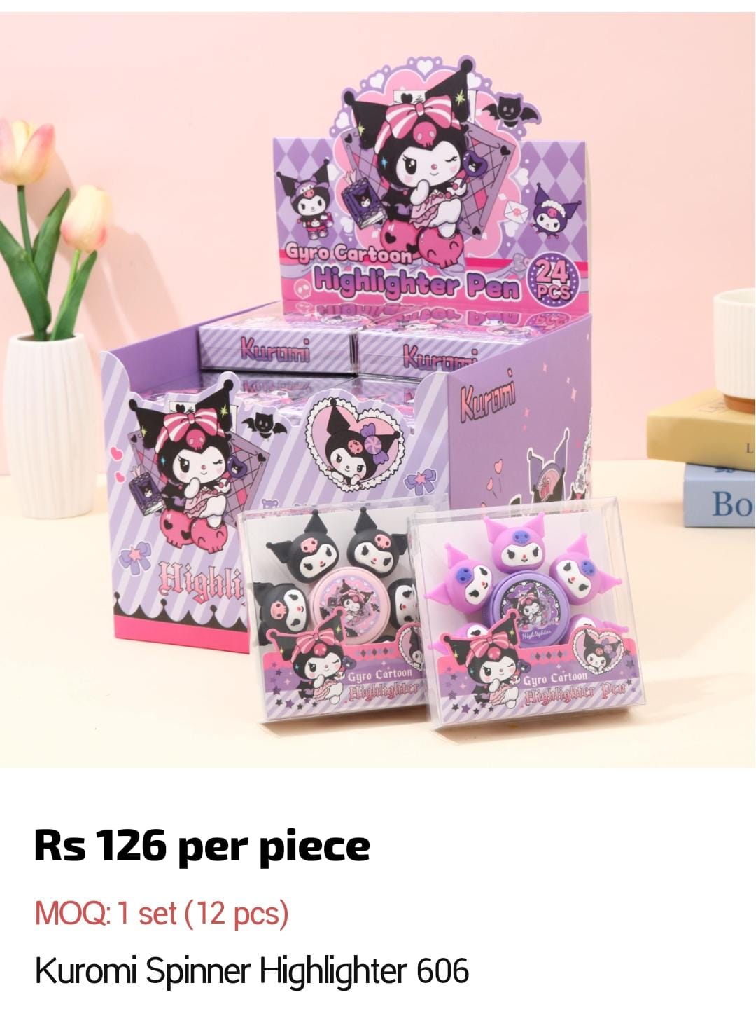 Kuromi Spinner Highlighter