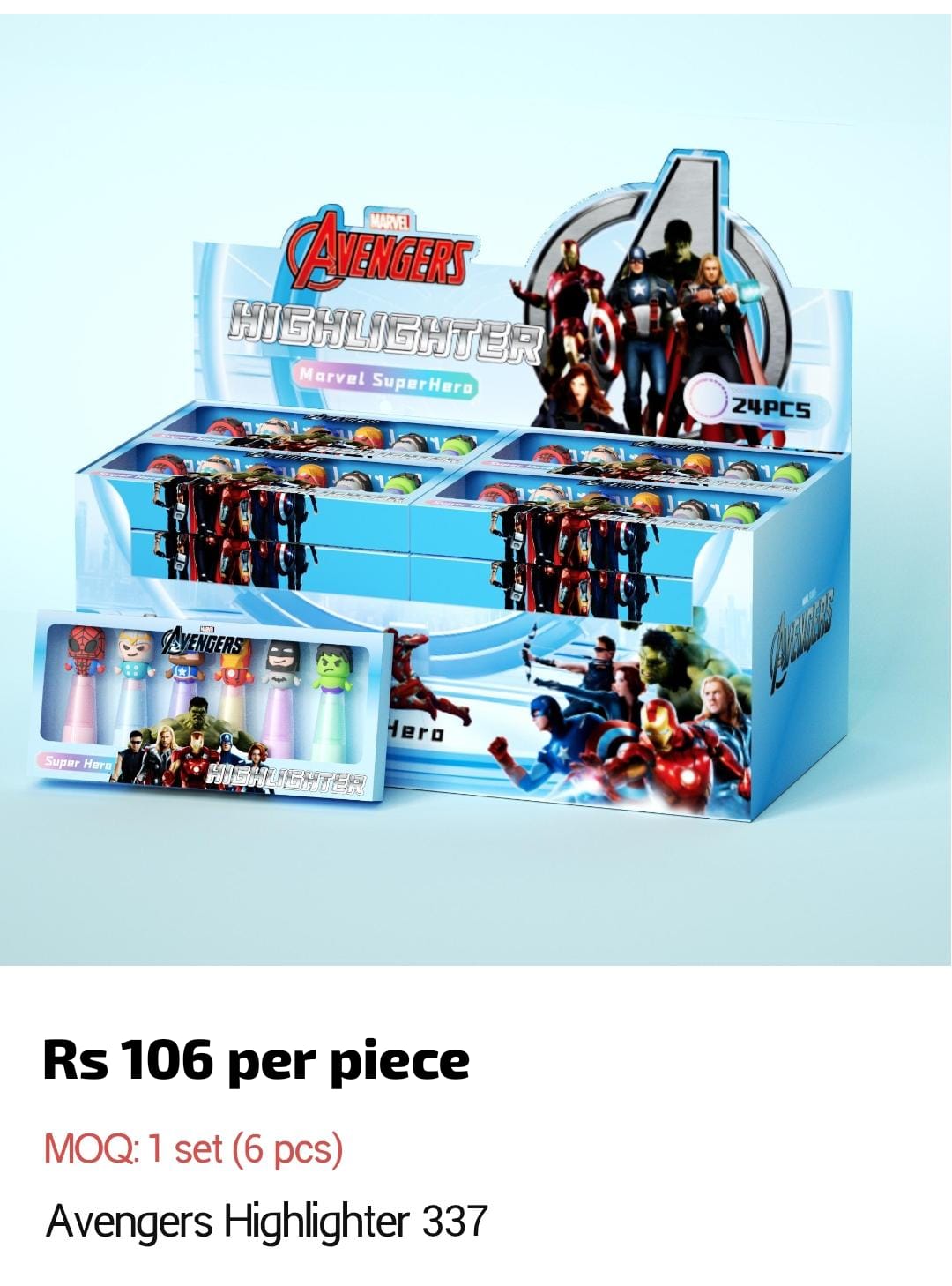 Avengers Highlighter