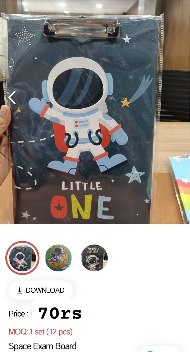 Space Kids Exam Board