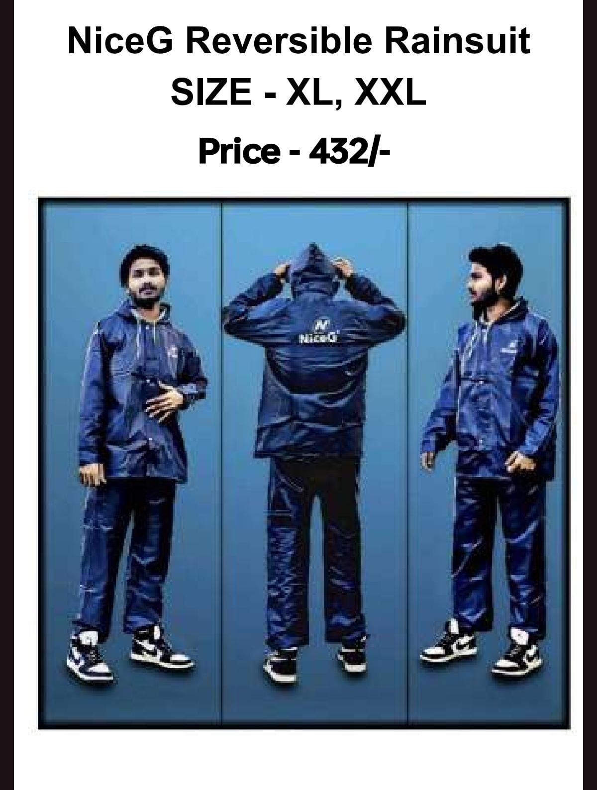 Nice G Reversible Rain Suit