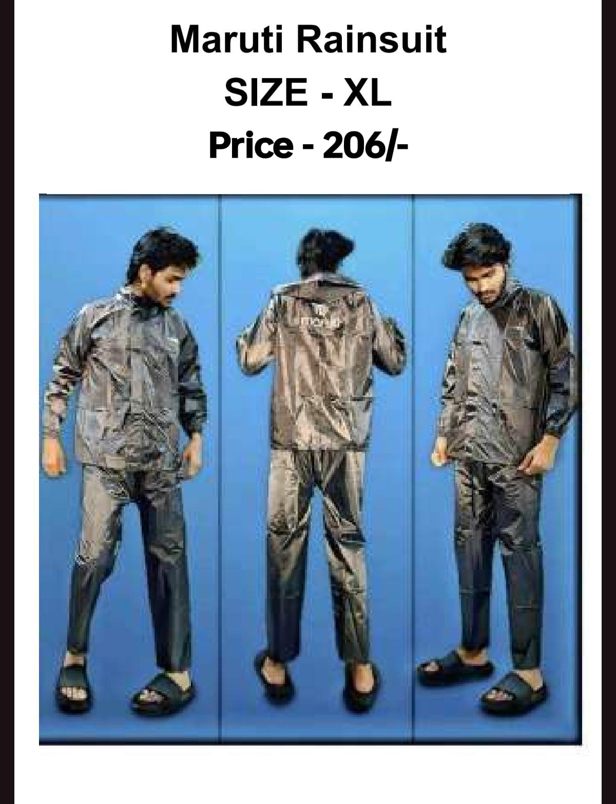 Maruti Rain suit