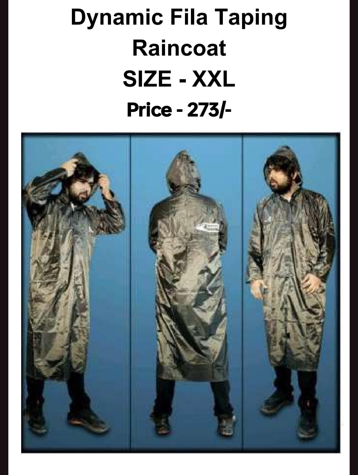 Dynamic Fila Taping Raincoat