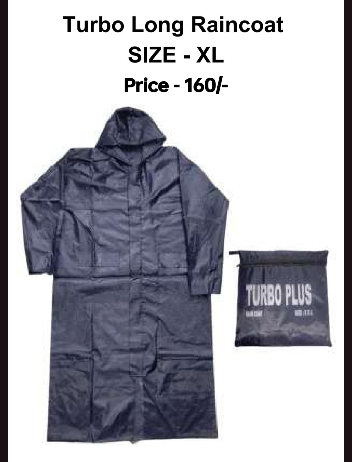 Turbo Long Raincoat
