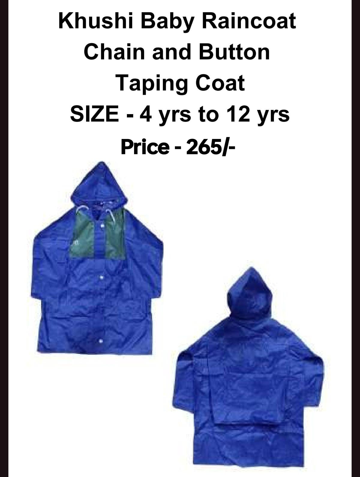 Khushi Baby  Raincoat