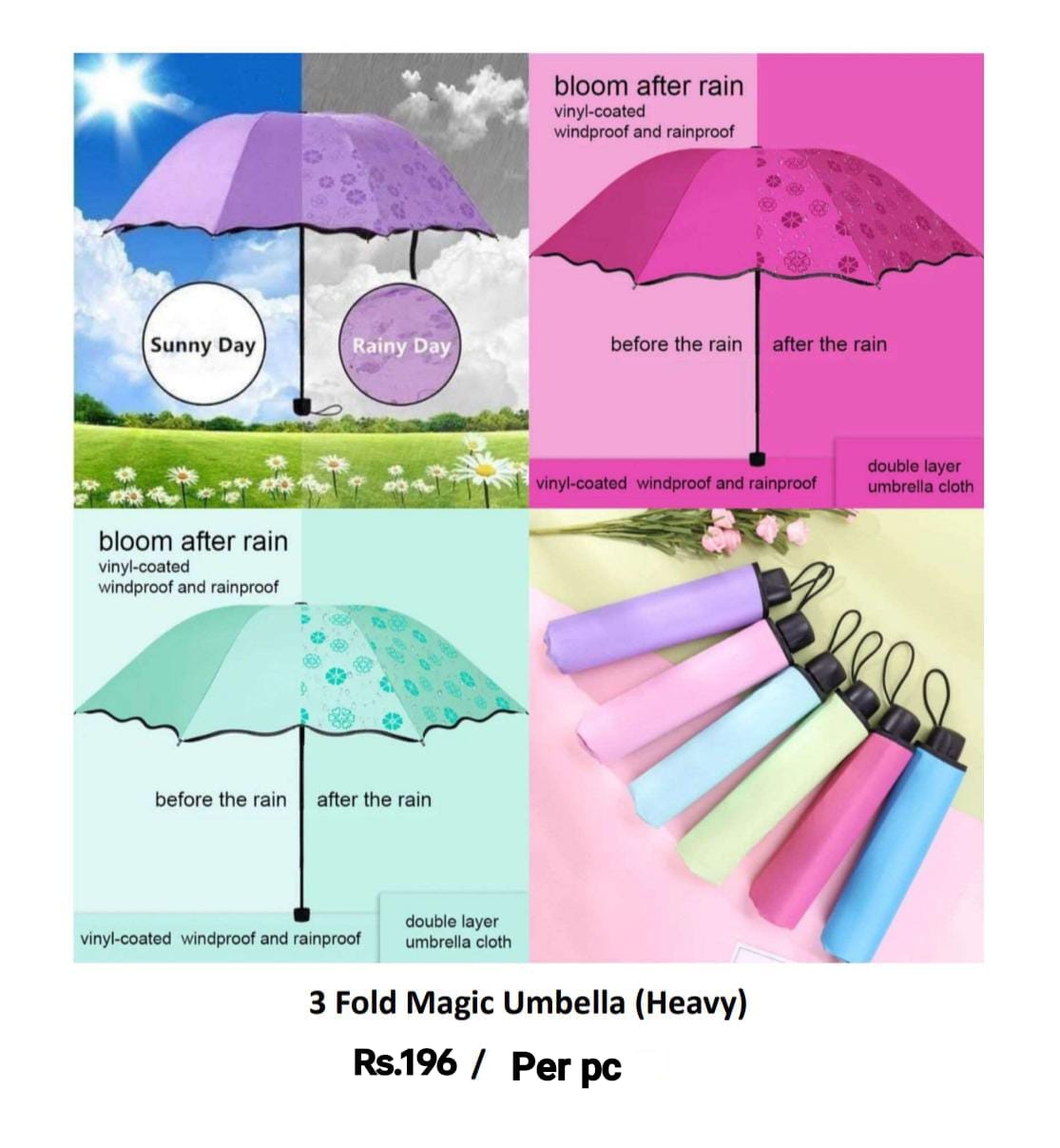 3 Fold Magic Umbrella