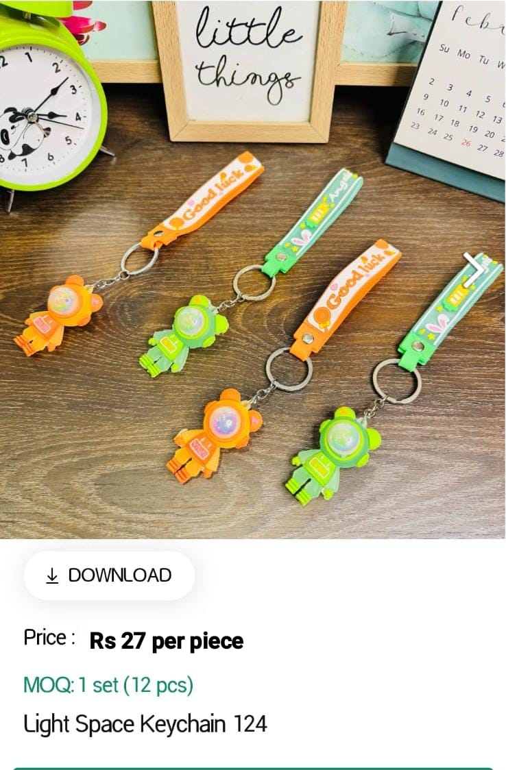 Light Space Keychain