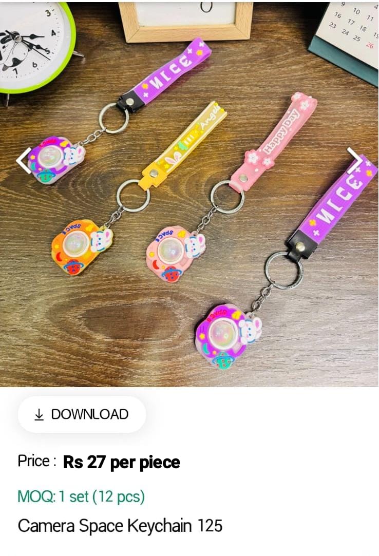 Camera Space Keychain