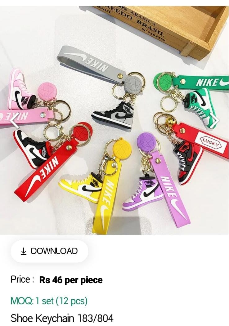 Shoe Keychain