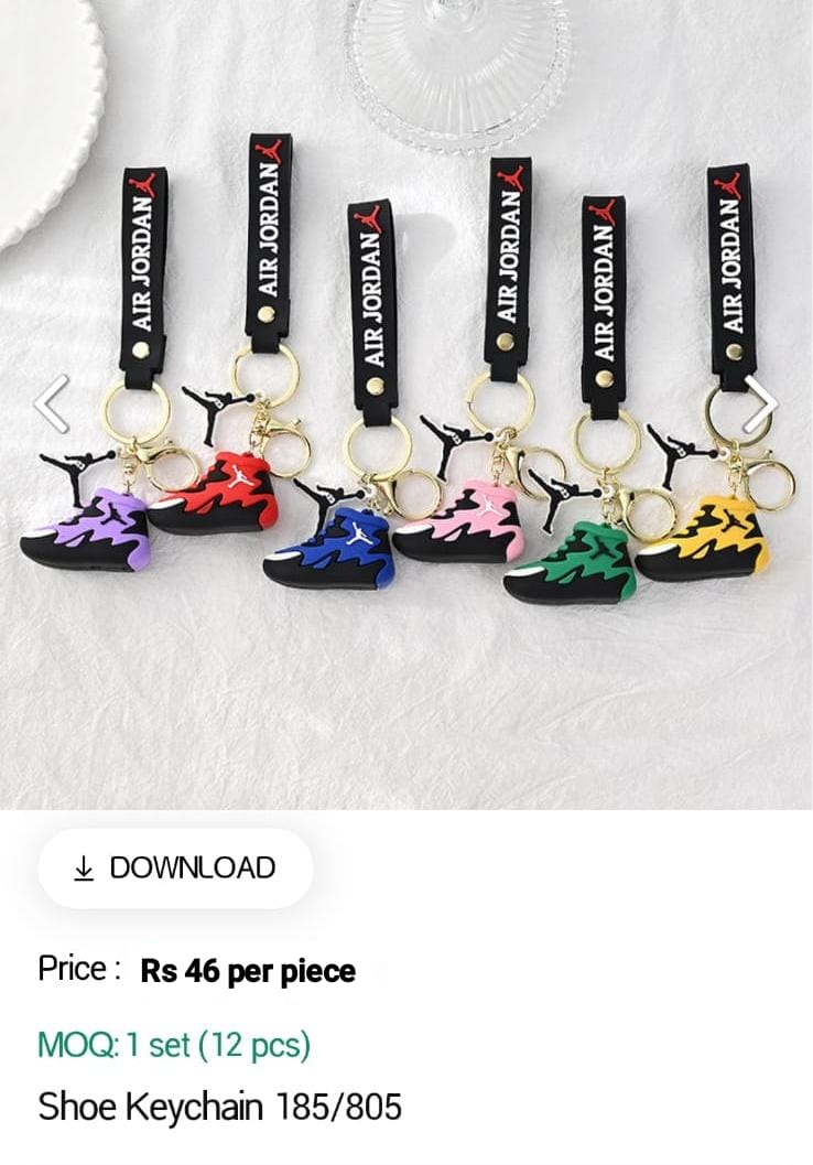 Shoe Keychain