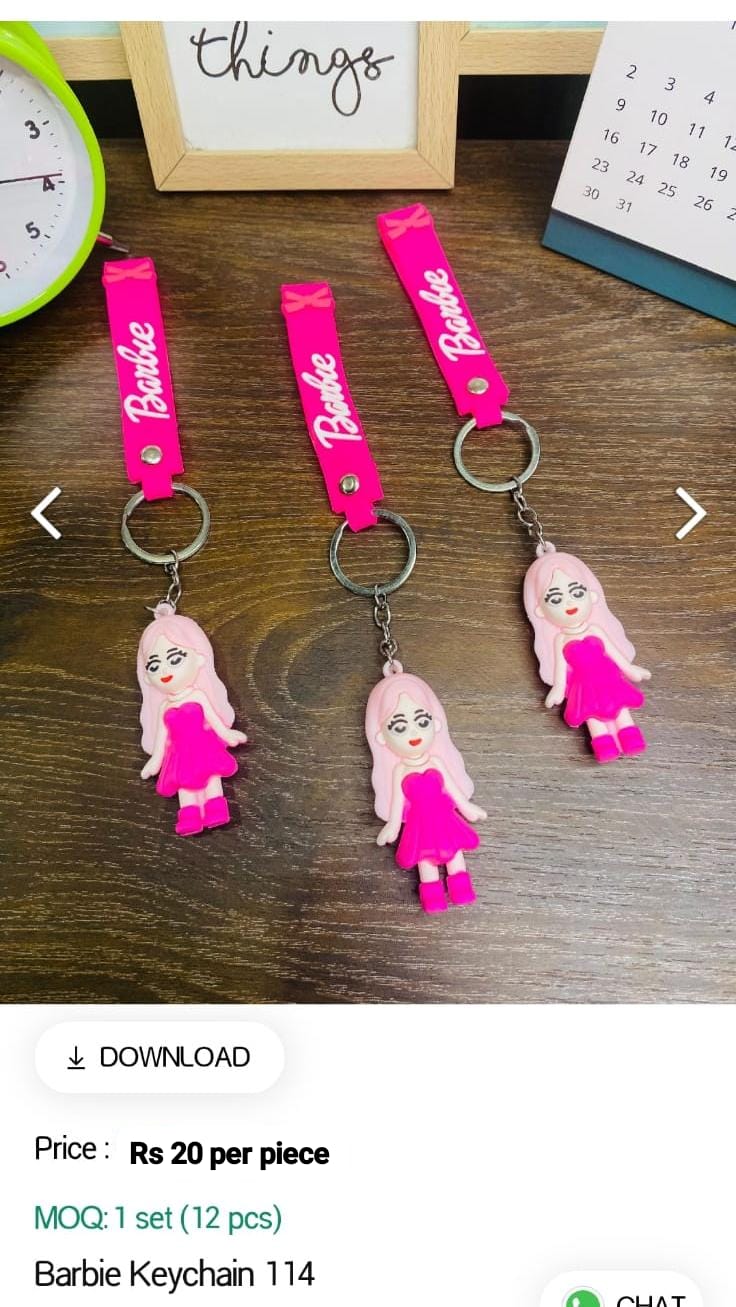 Barbie Keychain