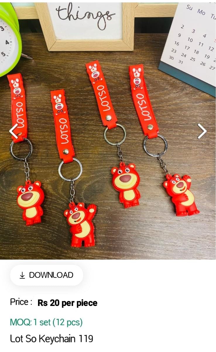 Lot So Keychain