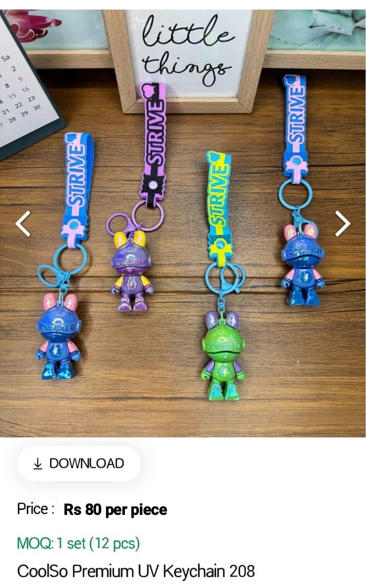 Coolso Premium Uv Keychain