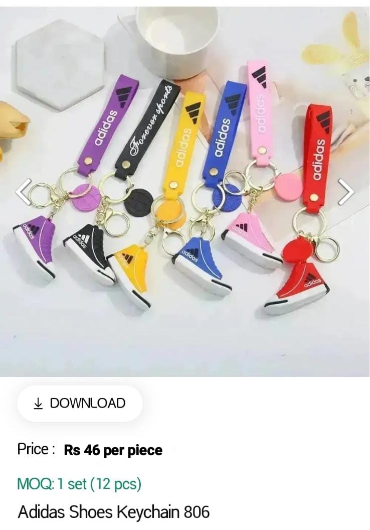 Adidas Shoes Keychain