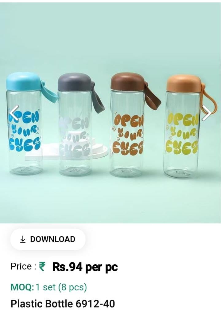 Plastic Water Bottle