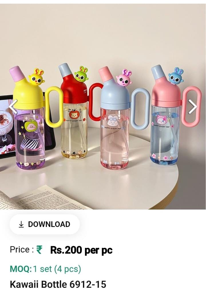 Kawaii Water Bottle