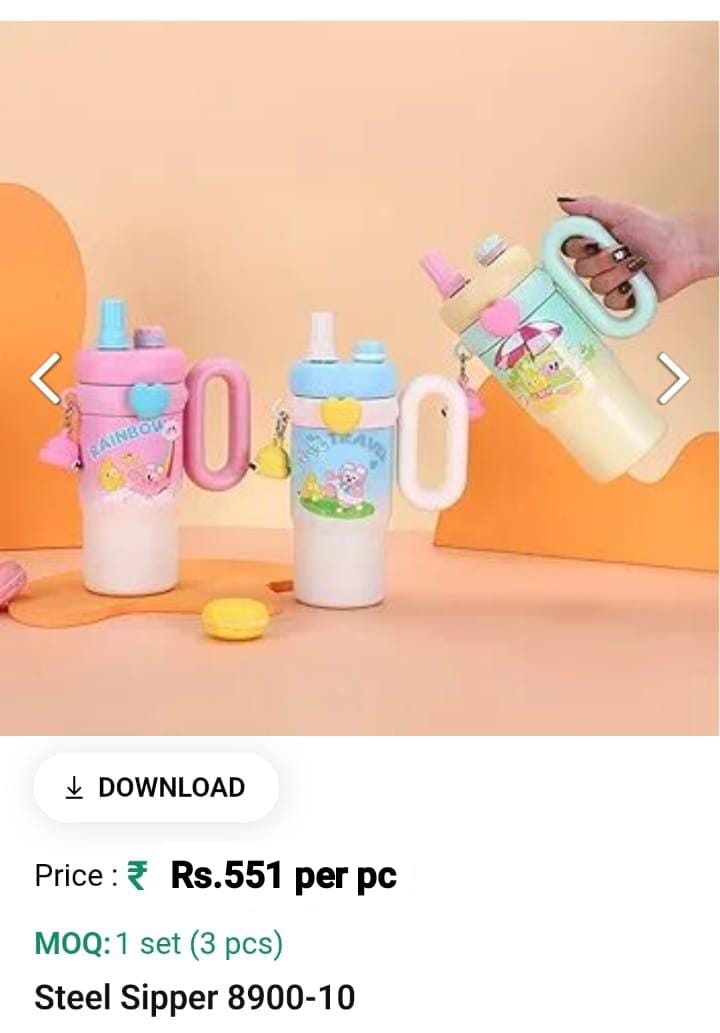 Steel Sipper  water bottle