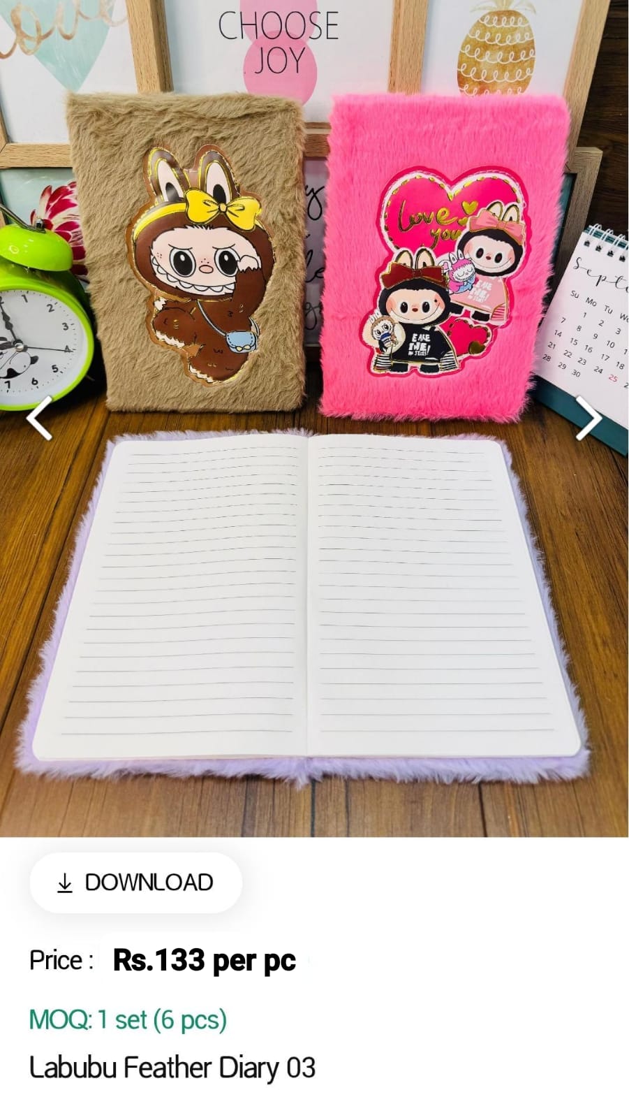 Labubu Kids Diary