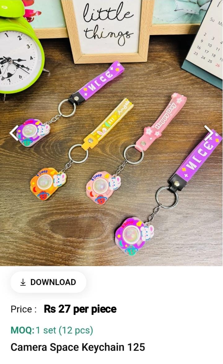 Camera Space Keychain