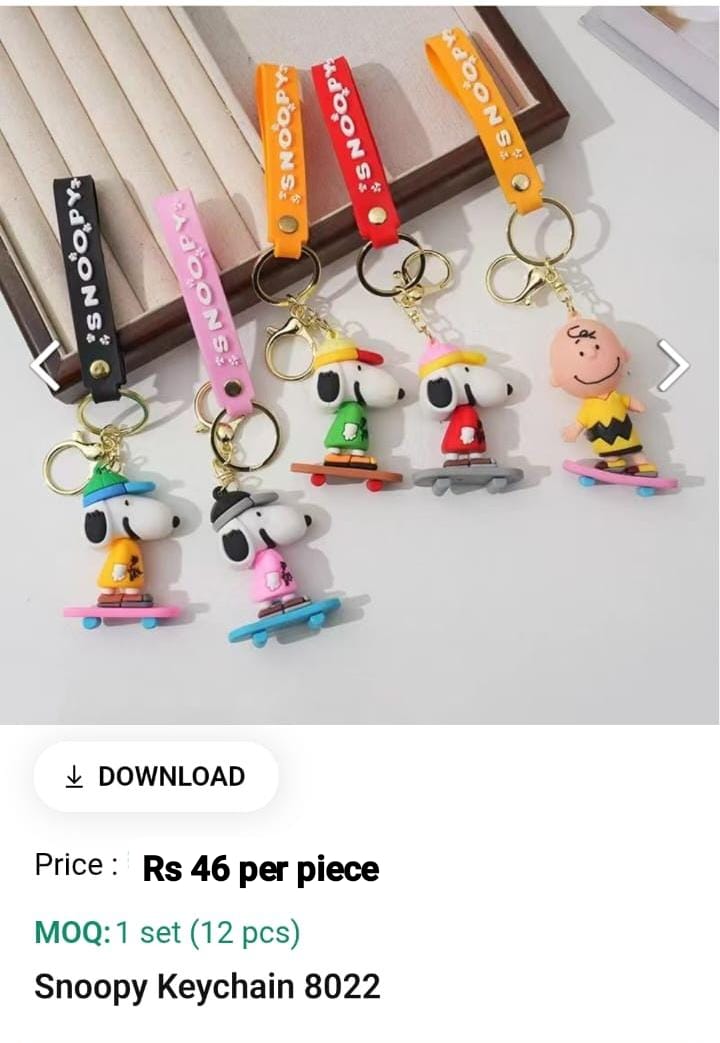 Snoopy Keychain