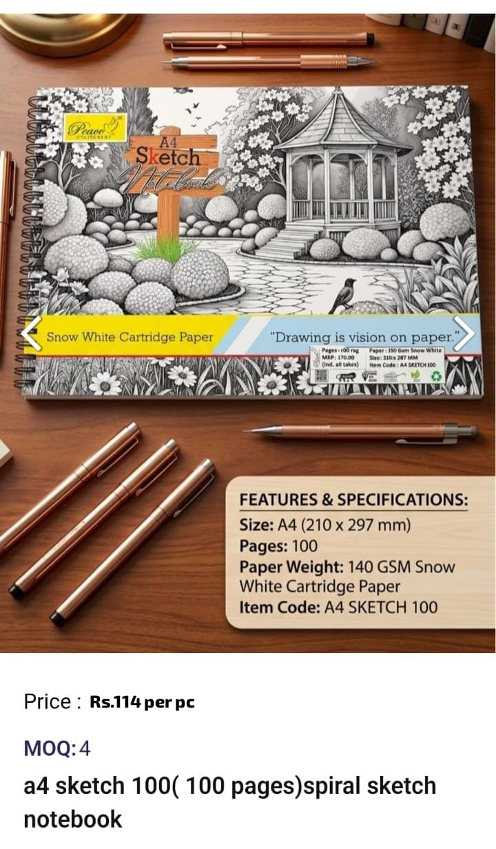 Kids Sketch Notebook