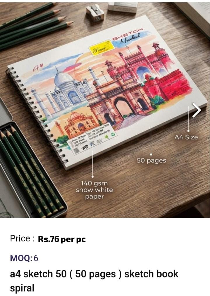 Sketch Book Spiral