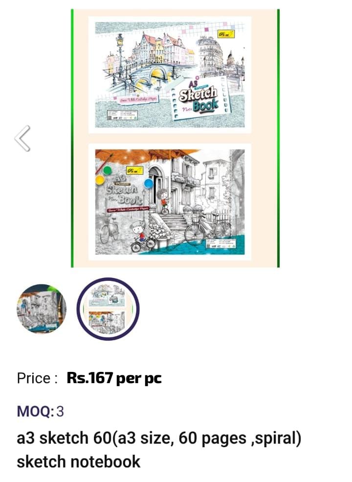Kids Sketch Notebook