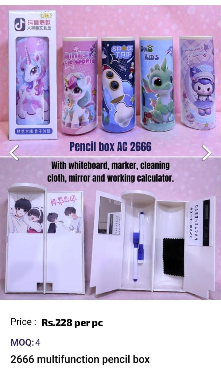 Multifunction Pencil Box