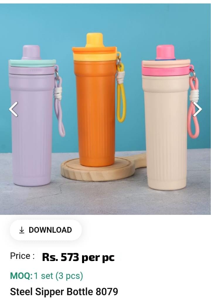 Steel Sipper Water Bottle