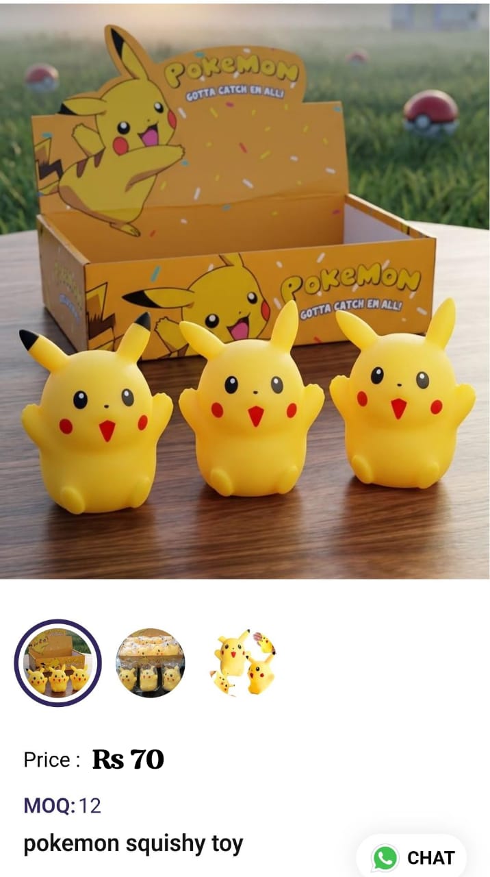 Pokemon Spuishy Toy