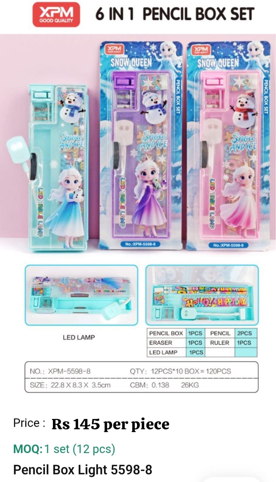 Pencil Box Light