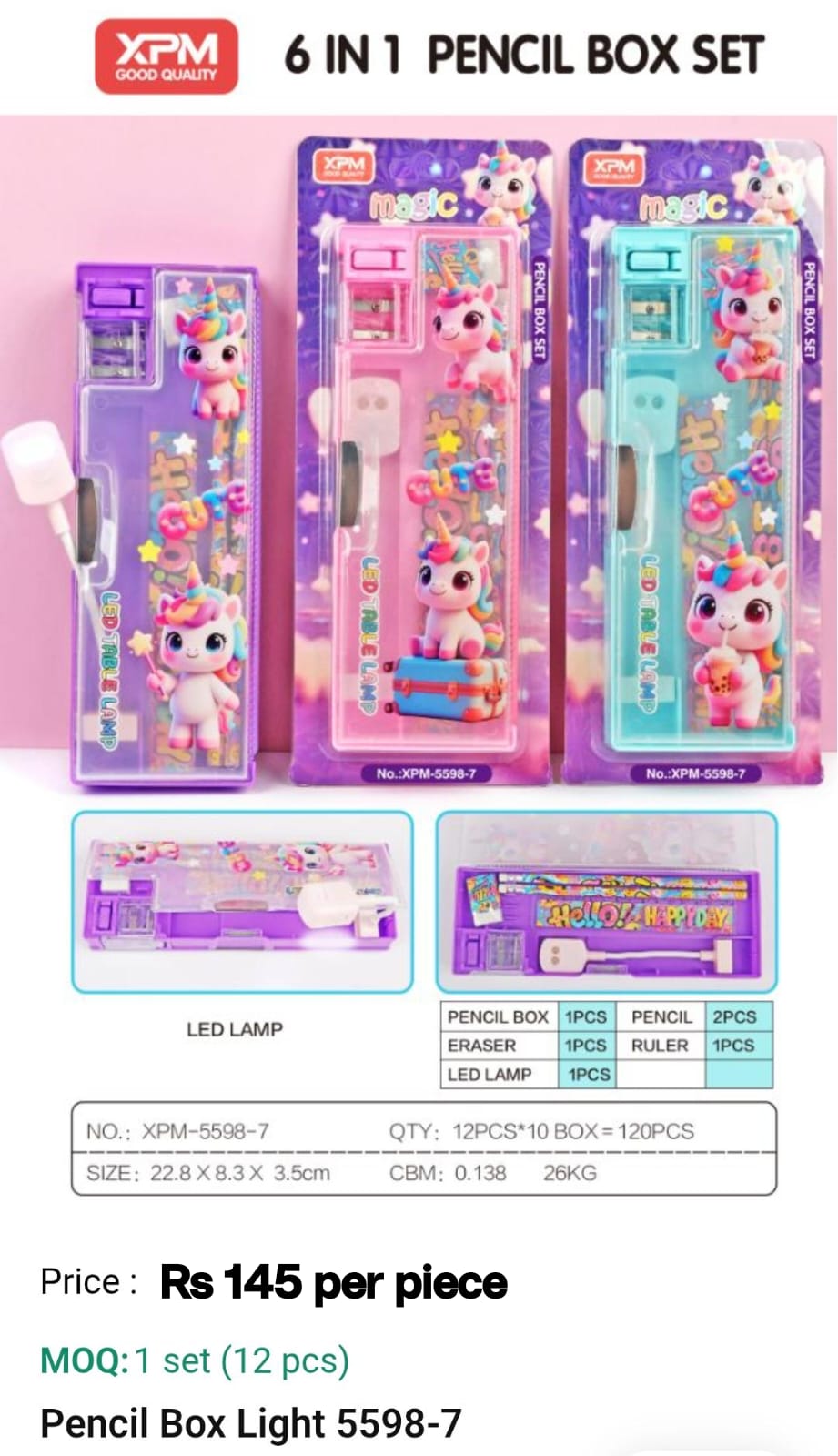 Pencil Box Light