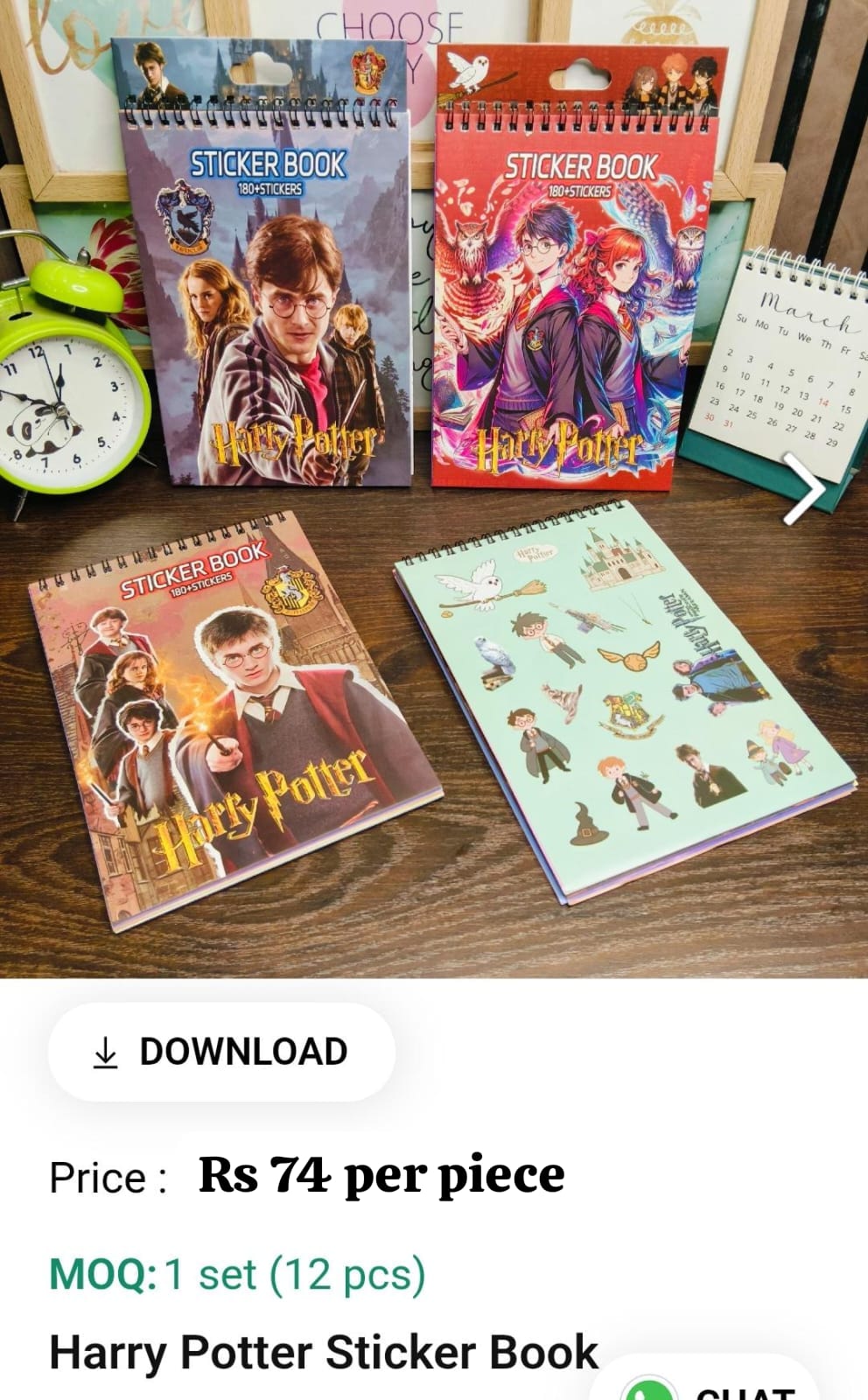 Harry Potter Sticker Book