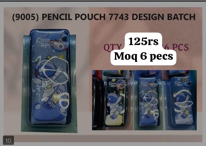 Pencil Pouch Design Batch