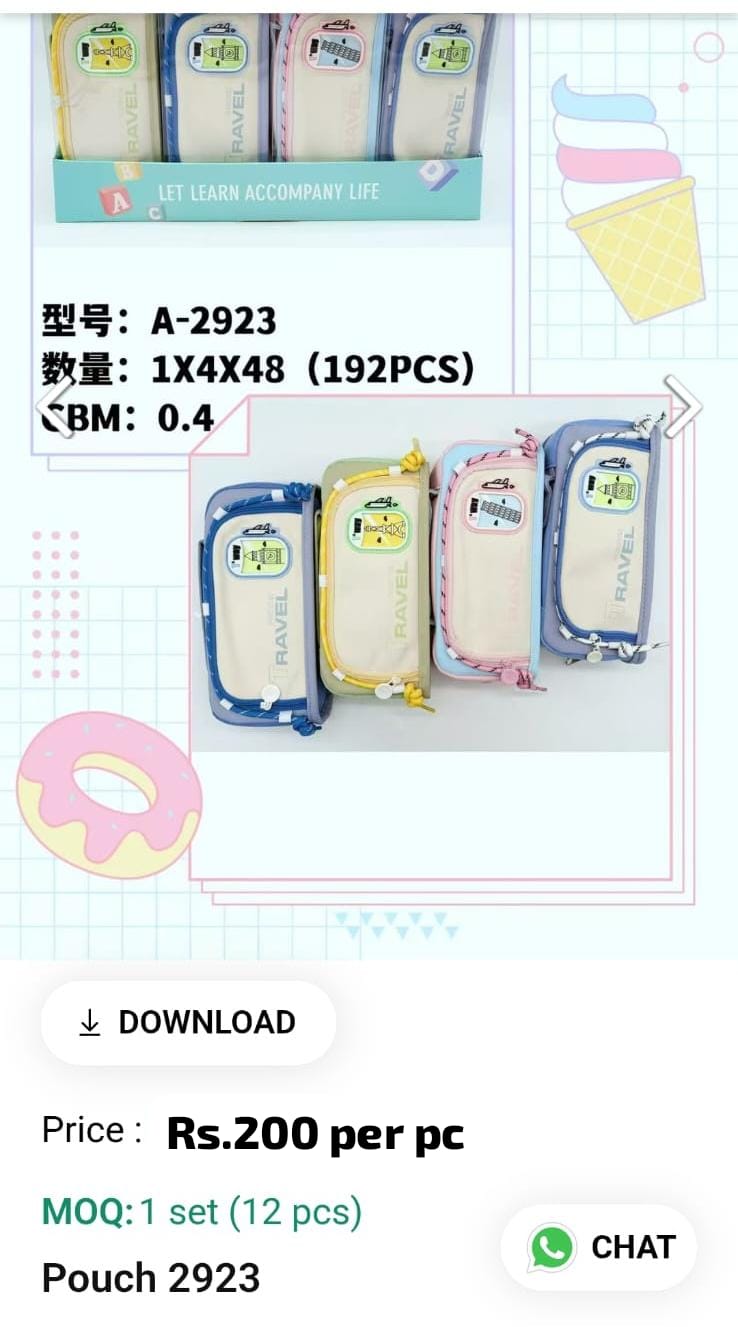 Cute Kids Pouch
