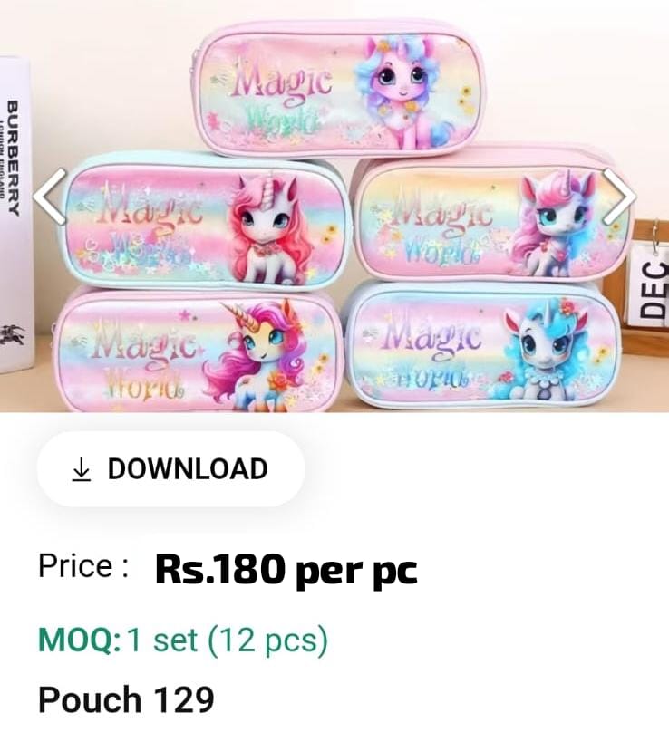 Cute Kids Pouch