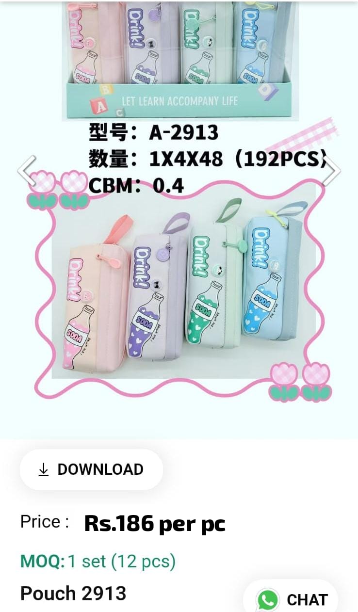 Cute Kids Pouch