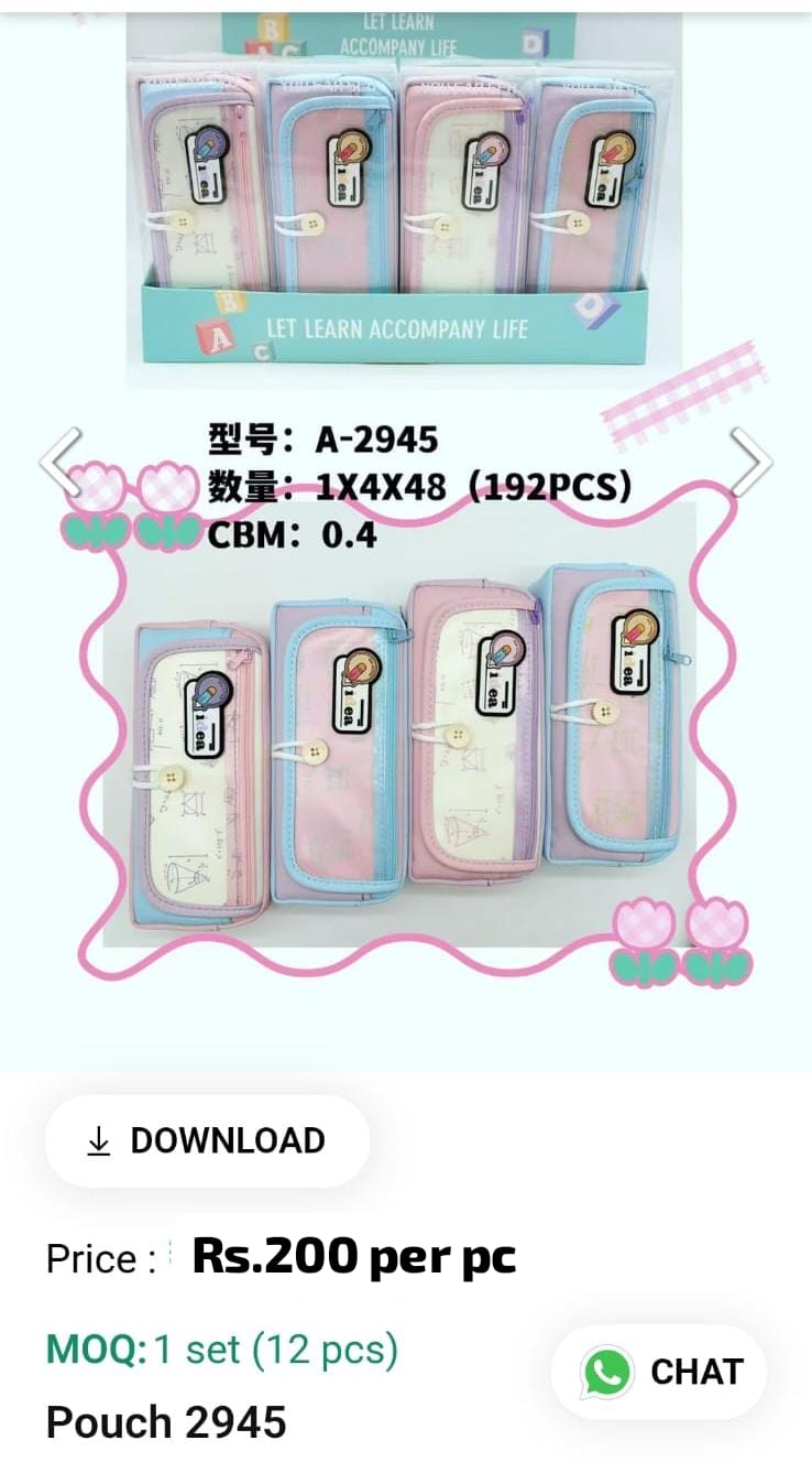 Cute Kids Pouch