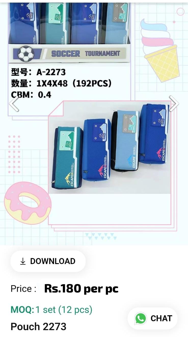 Cute Kids Pouch