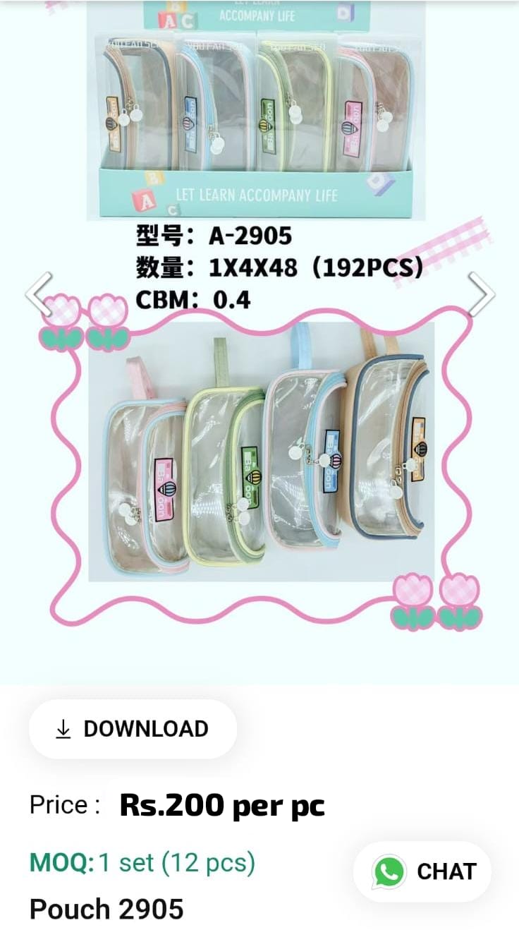 Cute Kids Pouch