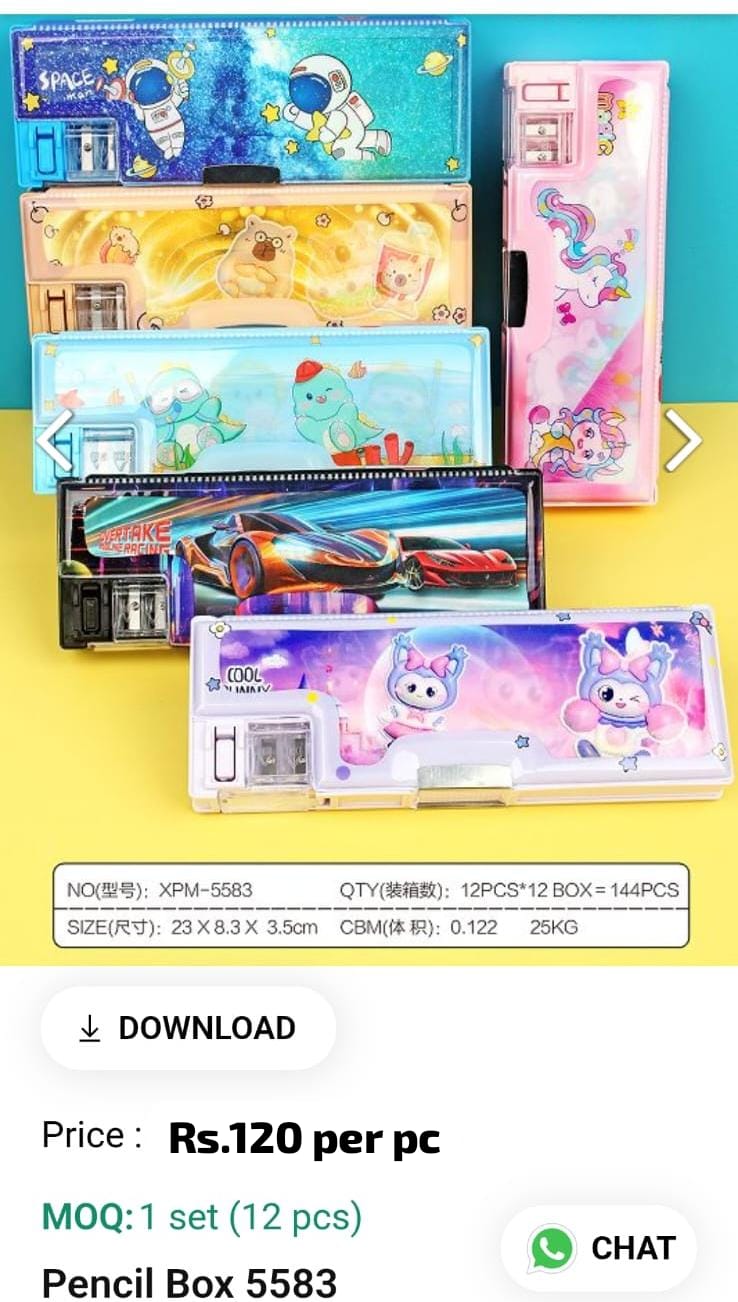 Kids Pencil Box