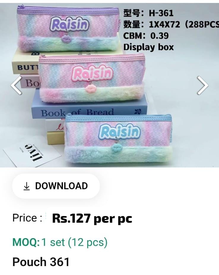 Cute Kids Pouch