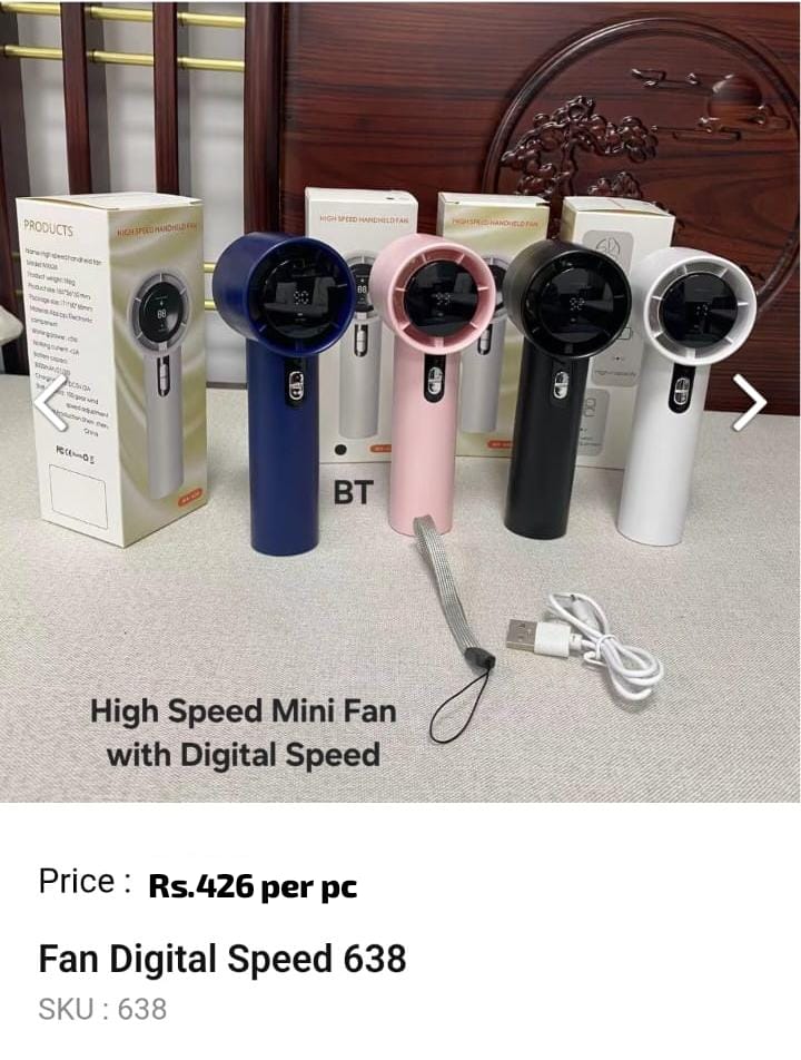 Speed Digital Fan