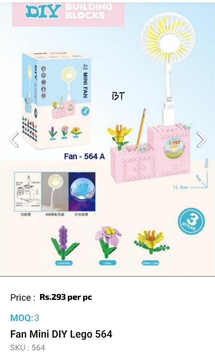 Fan Mini Diy Lego